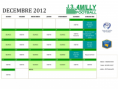 PROGRAMME DU MOIS DE DECEMBRE